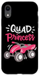 Coque pour iPhone XR Femme Quad Lover ATV Rider Offroad Quad Bike