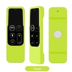 Green Housse de protection pour télécommande Apple TV 4, en Silicone, étanche Nipseyteko