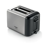 Bosch DesignLine TAT3P420GB Compact Stainless Steel 2 Slot Toaster