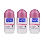 Sanex Dermo Invisible Roll-On Deodorant PH Balance Restore 50ml 3, 6 Pack