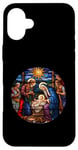 Coque pour iPhone 16 Plus True Story Crèche de Noël Jésus Chrétien Hommes Femmes Enfants