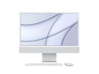 iMac 24" 4.5K, M1, 8GB, 256GB,  8-core Graphics, Silver