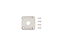 GIBSON ACCESSORIES Gibson S & A Metal Jack Plate (Nickel)