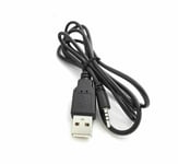 BLACK 1M USB CABLE POWER LEAD CHARGER FOR JBL SYNCHROS E40BT E40 BT HEADPHONES