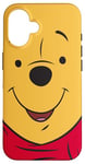 Coque pour iPhone 16 Disney Winnie l'ourson Jaune miel