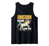 Unicorn rainbow - Unicorn dreams come true Tank Top