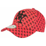 Casquette NY Rouge et Noire Graphisme New York Fashion Baseball Avenue-Taille u