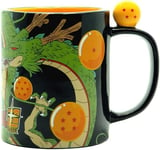 OFFICIAL DRAGONBALL Z SHENRON WITH DRAGON BALL HANDLE COFFEE CUP MUG GIFT BOX