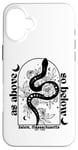 iPhone 16 Plus As Above So Below Witch Snake Spell Moon Feminist Case