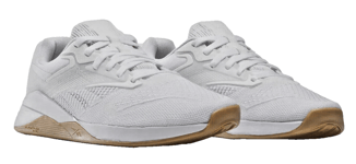 Reebok Nano X4 UK 7.5 Women's White/ Rubber Gum Trainers 100074779- New