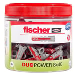 Fischer Cheville bi-matière DUOPOWER 8x40mm, 81 pièces - 535982