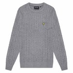 Lyle & Scott Cable Crew Neck Jumper Herr