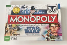 Monopoly Star Wars The Clone Wars Hasbro Parker Board Game New Other