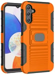 Rugged Case with Ring Grip Stand for Samsung Galaxy A14 5G Phone