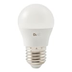 Ampoule LED mini globe E27 250lm 2.2W = 25W Ø4.5cm Diall blanc neutre