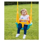 Swing Seat Baby 3 Stages Garden Outdoor Toddler Kids Rope Play Safety Children