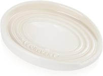 Le Creuset Stoneware Oval Spoon Rest Meringue, 71507157160099