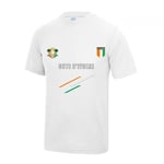 Maillot De Foot Côte Ivoire Homme Blanc