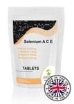 Selenium with A C E vitamins 30 Tablets Pills Supplements