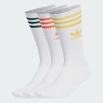 adidas Mid Cut Crew Socks 3 Pairs Unisex