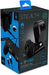 STEALTH SP-C60 Black Charging Station with Headset Stand for PS4