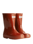 Hunter Kids' First Classic Wellington Boots, Military Red