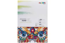 Carioca Plus - Drawing Pad 140G, A4, 30 Pages (809321) /Arts And Crafts