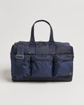 Porter-Yoshida & Co. Force 2Way Duffel Bag Navy Blue