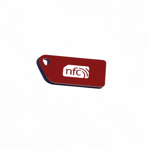 10 X  Red NFC Tag Plastic Key Cards NXP NTAG213 Android  Samsung IOS