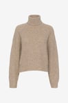 Gestuz - Tröja AlphaGZ Rollneck - Beige