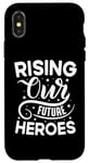 Coque pour iPhone X/XS Citation motivante inspiration, dicton positif, message de vie