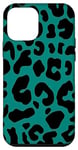 iPhone 12 mini Green Leopard Cheetah Print Phone Case Cute Animal For Women Case