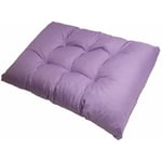 Coussin pour palettes 120 x 80cm, coussins canapé, coussin de jardin, coussin de sol/ coussin palette in-extérieur Violet clair, SETGARDEN