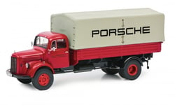 Schuco Mercedes-Benz L3500, Modelleveransbil, 1:87, Mercedes-Benz L3500, Pojke, 1 Styck, Beige, Röd