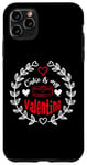 Coque pour iPhone 11 Pro Max Cake Is My Valentine Funny Valentine's Day Cake Lovers