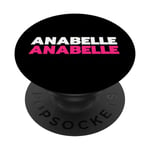 Anabelle Nom Annabelle Prénom Annabella Cadeaux Annabel PopSockets PopGrip Interchangeable