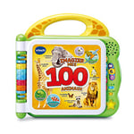 VTech - Mon Imagier Bilingue, Imagier Parlant Mes 100 Animaux, Livre Sonore, 12 Pages Illustrées et Interactives, Jouet Éducatif, Cadeau Enfant Dès 2 Ans - Contenu en Français et Anglais