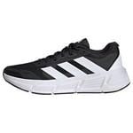 adidas Homme Questar Shoes Low, Core Black/FTWR White/Carbon, 40 EU