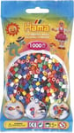 SACHET DE 1000 PERLES A REPASSER HAMA MIDI COULEURS ASSORTIES - LOISIRS CREATIFS