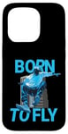 Coque pour iPhone 15 Pro Chemise de parkour rétro cool pour les amateurs de freerunners et de sauts