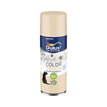 Dulux Valentine Peinture Intérieure et Extérieure Aérosol Color Touch - Pour bois, plastique, PVC, carton, papier - Ivoire Satin - 400ml