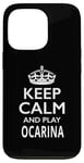 iPhone 13 Pro Ocarina Player / Ocarina Beginner / Keep Calm Play Ocarina! Case