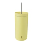 Stelton - To Go Sip termosmugg med sugrör 40 cl laevis