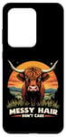 Coque pour Galaxy S20 Ultra Les cheveux désordonnés ne se soucient pas de la vache des Highlands