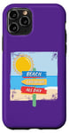 Coque pour iPhone 11 Pro Rêver à la plage toute la journée
