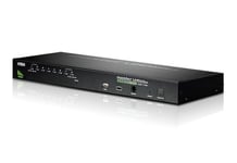 ATEN Master View max CS-1708A - KVM / lyd / USB-svitsj - 8 porter - rackmonterbar