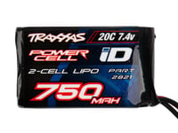 Traxxas Li-Po Battery 750mAh 7.4V 2S - 20C TRX-4MiD Connector TRX2821