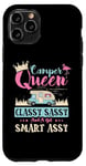 Coque pour iPhone 11 Pro Camping-car Queen Classy Sassy Smart Assy Fun Camping