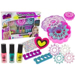 Kynsitaidesetti lapsille Leantoys Little Ladies Nail Art Studio