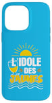 Coque pour iPhone 14 Pro Max L'idole des Jaunes Humour Fleur d'Anis Apéro Pastaga